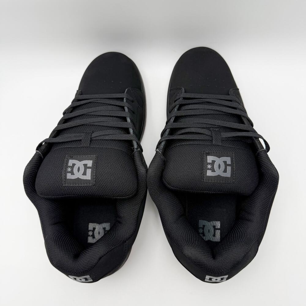 DC Mens Gaveler Low Top Skate Shoes Size 12.5 Black Casual Sneaker NWOB - Picture 10 of 12